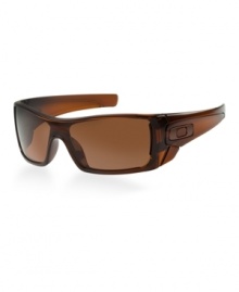 It's not about being big or bad or bold. Oakley BATWOLF sunglasses are about original style, and it's a clean look of authenticity that makes the statement. A single continuous blue lens sweeps across a comfortably lightweight clear O MATTER® frame. The icons are interchangeable and two sets are included. They stay secure with hidden latches until you're ready to swap them out with a new color. BATWOLF meets the uncompromising standards of ANSI Z87.1 for high-velocity and high-mass impact resistance, and the PLUTONITE® lens blocks 100% of all UVA, UVB, UVC and harmful blue light up to 400nm. Clarity is key, and single-lens Oakley designs like this take advantage of POLARIC ELLIPSOID geometry to keep your vision sharp at all angles of view. It's not about being big or bad or bold. Oakley BATWOLF sunglasses are about original style, and it's a clean look of authenticity that makes the statement. A single continuous blue lens sweeps across a comfortably lightweight clear O MATTER® frame. The icons are interchangeable and two sets are included. They stay secure with hidden latches until you're ready to swap them out with a new color. BATWOLF meets the uncompromising standards of ANSI Z87.1 for high-velocity and high-mass impact resistance, and the PLUTONITE® lens blocks 100% of all UVA, UVB, UVC and harmful blue light up to 400nm. Clarity is key, and single-lens Oakley designs like this take advantage of POLARIC ELLIPSOID geometry to keep your vision sharp at all angles of view.