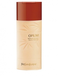 Opium Luscious Shower Gel turns the shower into a moment of gentle sensuality. The Opium Luscious Shower Gel is suitable for even the most sensitive skin and wraps the body in a deliciously fragrant veil. 6.6 oz. Opium Luscious Shower Gel turns the shower into a moment of gentle sensuality. The Opium Luscious Shower Gel is suitable for even the most sensitive skin and wraps the body in a deliciously fragrant veil. 6.6 oz.
