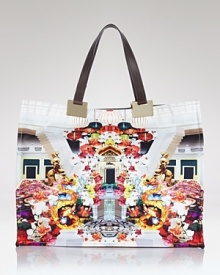 Longchamp's reliable French design goes graphic with this bright tote. Shoulder the color-splashed carryall for a practical pick-me-up--it's sized just right to stow your essentials. Longchamp's reliable French design goes graphic with this bright tote. Shoulder the color-splashed carryall for a practical pick-me-up--it's sized just right to stow your essentials.