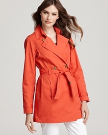 MICHAEL Michael Kors Belted Classic Trench