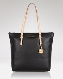 Day bags don't come easier (or more chic) than this style from MICHAEL Michael Kors. Crafted from leather, this tote's spacious design makes it ideal for working days and weekend stays. Day bags don't come easier (or more chic) than this style from MICHAEL Michael Kors. Crafted from leather, this tote's spacious design makes it ideal for working days and weekend stays.