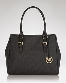 The latest must-have tote from MICHAEL Michael Kors, featuring a go-with-everything (and hold-it-all) design. It is definitely a piece that will stand the test of time. The latest must-have tote from MICHAEL Michael Kors, featuring a go-with-everything (and hold-it-all) design. It is definitely a piece that will stand the test of time.