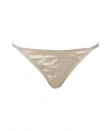 Stylish briefs in fine, cream-colored silk stretch - Simple and classy with a narrow band - Perfect, snug fit - Stylish, sexy, seductive - Fits under (almost) all outfits
