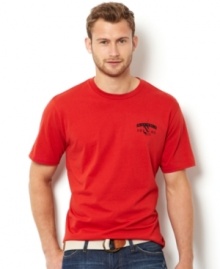 Go classic casual with this graphic Nautica t-shirt for a look that will last through the seasons. Go classic casual with this graphic Nautica t-shirt for a look that will last through the seasons.
