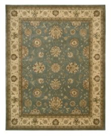 Rich in texture and lustrous teal-blue color, this attractive Nourison 2000 rug sets a new standard for luxurious everyday living. In your refined dining room or in the comfort of your casual living room, this handcrafted rug offers perfection softness and style for any space. Rich in texture and lustrous teal-blue color, this attractive Nourison 2000 rug sets a new standard for luxurious everyday living. In your refined dining room or in the comfort of your casual living room, this handcrafted rug offers perfection softness and style for any space.