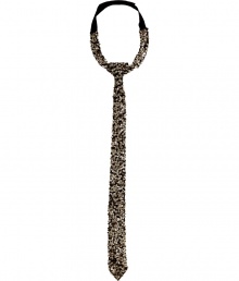 Inject sartorial sass into your cocktail ready look with Hoss Intropias sequined tie necklace, a dazzling choice for both day and evening alike - Tonal matte silver-toned sequin embellishment on both sides - Hidden snap closures at nape - Pair with simple silk tees, blazers and leather leggings, or with flirty cocktail dresses and matching metallic accessories Inject sartorial sass into your cocktail ready look with Hoss Intropias sequined tie necklace, a dazzling choice for both day and evening alike - Tonal matte silver-toned sequin embellishment on both sides - Hidden snap closures at nape - Pair with simple silk tees, blazers and leather leggings, or with flirty cocktail dresses and matching metallic accessories