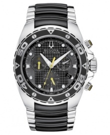 Bulova Accutron integrates rugged and sophisticated elements of style, creating this innovative Curacao collection watch.