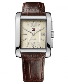 A stylish Tommy Hilfiger timepiece for the everyday gentleman.