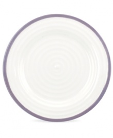 Distinctly ribbed Sophie Conran dinnerware sets your table with the charm of traditional hand-thrown pottery, but the durability of contemporary Portmeirion porcelain. Mix the banded Carnivale dinner plate with solid mulberry pieces. Distinctly ribbed Sophie Conran dinnerware sets your table with the charm of traditional hand-thrown pottery, but the durability of contemporary Portmeirion porcelain. Mix the banded Carnivale dinner plate with solid mulberry pieces.
