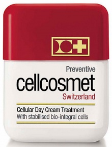 EXCLUSIVELY AT SAKS. Cellular Day Cream Treatment with active stabilized bio-integral cells. Enriched with vitamins E and C to fight against free radicals. EXCLUSIVELY AT SAKS. Cellular Day Cream Treatment with active stabilized bio-integral cells. Enriched with vitamins E and C to fight against free radicals.