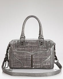 Rebecca Minkoff's tried-and-truly covet-worthy satchel with a twist. Carry this always-in-style mini for a sized-right dose of the NYC label's major cool. Rebecca Minkoff's tried-and-truly covet-worthy satchel with a twist. Carry this always-in-style mini for a sized-right dose of the NYC label's major cool.