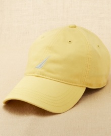 Cap off your nautical look with this classic logo hat from Nautica.