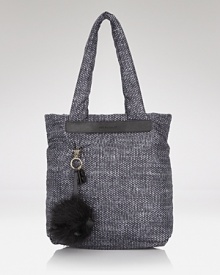 Give your practical purse portfolio a hit of quirky style with this tote from See by Chloé. An easy to wear shape and animal charm give this piece an offbeat feel, so wear it to enliven your everyday outfits. Give your practical purse portfolio a hit of quirky style with this tote from See by Chloé. An easy to wear shape and animal charm give this piece an offbeat feel, so wear it to enliven your everyday outfits.