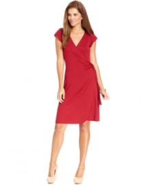 That's a wrap: Studio M's flattering dress is a sexy and sophisticated choice that's perfect for day and right for night.