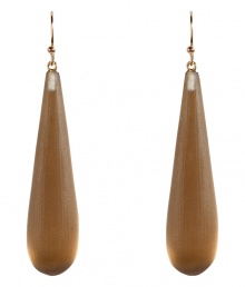 Inject cool color into any look with Alexis Bittars ultra chic sun gold lucite earrings - Wire backs - For pierced ears - Wear with everything from jeans and tees to feminine print dresses and heels Inject cool color into any look with Alexis Bittars ultra chic sun gold lucite earrings - Wire backs - For pierced ears - Wear with everything from jeans and tees to feminine print dresses and heels