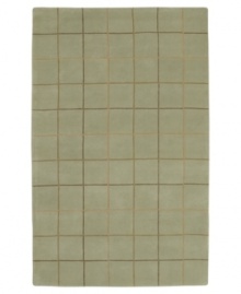 A felted wool area rug in rich mocha tones and a contemporary windowpane design pairs perfectly with any design scheme. This ultra-soft, incredibly durable piece is hand-tufted in India of the finest New Zealand wool. A felted wool area rug in rich mocha tones and a contemporary windowpane design pairs perfectly with any design scheme. This ultra-soft, incredibly durable piece is hand-tufted in India of the finest New Zealand wool.