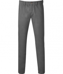 Stylish pants made ..of cement grey vintage cotton - Slim, casual chino fit with a slim leg and slightly lower rise - A great, cool alternative to jeans - Wonderfully comfortable and lightweight - Extremely versatile: for work, leisure with a shirt, pullover, jacket - Suitable for leather shoes or sneakers Stylish pants made ..of cement grey vintage cotton - Slim, casual chino fit with a slim leg and slightly lower rise - A great, cool alternative to jeans - Wonderfully comfortable and lightweight - Extremely versatile: for work, leisure with a shirt, pullover, jacket - Suitable for leather shoes or sneakers