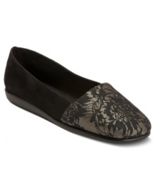 Relax in the slip-on easy charm of The Mr Softee flats by Aerosoles.