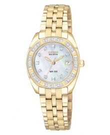 Sparkle with a modern twist: the Eco-Drive Paladion watch by Citizen. Sparkle with a modern twist: the Eco-Drive Paladion watch by Citizen.