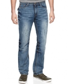 Cut it close. These slim-fit jeans from Ring of Fire lose a few inches for maximum style. Cut it close. These slim-fit jeans from Ring of Fire lose a few inches for maximum style.