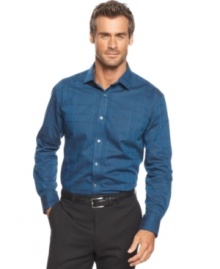 The power of plaid. You'll stay confident and comfortable all day in this shirt from Alfani Black. (Clearance) The power of plaid. You'll stay confident and comfortable all day in this shirt from Alfani Black. (Clearance)