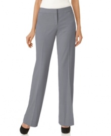 Clean and iconic, these petite pants from Alfani go with all of your professional-wear separates. Pair them with a crisp blouse for a look that never goes out of style. Clean and iconic, these petite pants from Alfani go with all of your professional-wear separates. Pair them with a crisp blouse for a look that never goes out of style.