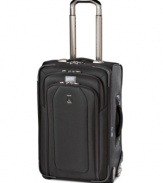 Here's a tip for the trip-pack smart with a removable suiter system and extra-wide hold-down straps that guarantee a fashionable arrival free from wrinkles & creases. Including an Add-A-Bag strap, this bag makes it easy to tack on totes and duffels for a quick & easy ride through busy terminals-getting there just got easy! Lifetime warranty.
