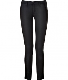 Inject a Downtown edge into your outfit with Rag & Bones paneled skinnies, detailed with tonal side embroidery for that cool urban feel - Five-pocket style, button closure, belt loops, skinny leg, comfortable mid-rise cut - Form-fitting - Pair with everything from modern knits and ankle boots to feminine tops and heels Inject a Downtown edge into your outfit with Rag & Bones paneled skinnies, detailed with tonal side embroidery for that cool urban feel - Five-pocket style, button closure, belt loops, skinny leg, comfortable mid-rise cut - Form-fitting - Pair with everything from modern knits and ankle boots to feminine tops and heels