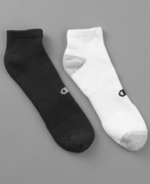 Dry goods. With moisture-wicking technology, these Champion socks keep you cool and comfortable all day long. Dry goods. With moisture-wicking technology, these Champion socks keep you cool and comfortable all day long.