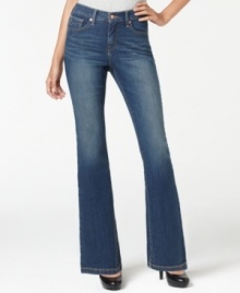 Levi's petite Perfectly Slimming Bootcut jeans are a classic, universally flattering style that look great with everything in your closet. With so much versatility, these Levi's are among the best jeans for petites. Levi's petite Perfectly Slimming Bootcut jeans are a classic, universally flattering style that look great with everything in your closet. With so much versatility, these Levi's are among the best jeans for petites.