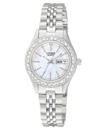 A touch of glamour goes a long way on this elegant watch by Citizen.