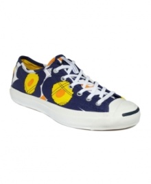 Steal the show with the amazing, colorful pattern on the Marimekko Jack Purcell Helen sneakers by Converse .