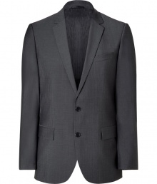 This sophisticated blazer from Hugo adds an urbane accent to any outfit - Notched lapel, long sleeves, buttoned cuffs, double buttoned front, front flap pockets, double back vent - Modern slim fit - Team with shirts and favorite jeans, or with matching trousers and sleek brogues This sophisticated blazer from Hugo adds an urbane accent to any outfit - Notched lapel, long sleeves, buttoned cuffs, double buttoned front, front flap pockets, double back vent - Modern slim fit - Team with shirts and favorite jeans, or with matching trousers and sleek brogues