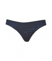 Add sultry style with these modernized animal print bikini briefs from Stella McCartney - Subtle lace trim, animal-inspired print, classic brief style - Perfect under virtually any outfit or paired with a matching bra for stylish lounging Add sultry style with these modernized animal print bikini briefs from Stella McCartney - Subtle lace trim, animal-inspired print, classic brief style - Perfect under virtually any outfit or paired with a matching bra for stylish lounging