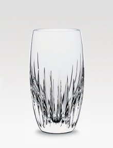 A classic beveled pattern extends down the length of a luminous highball glass crafted in pure lead crystal. From the Massena Collection 5½ high 12.5 oz. Hand wash Made in France A classic beveled pattern extends down the length of a luminous highball glass crafted in pure lead crystal. From the Massena Collection 5½ high 12.5 oz. Hand wash Made in France