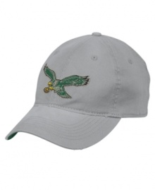 Top off your team spirit with the retro feel and slouchy, comfortable fit of this Philadelphia Eagles hat from Reebok. Top off your team spirit with the retro feel and slouchy, comfortable fit of this Philadelphia Eagles hat from Reebok.