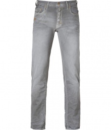 Detailed in a cool urbane grey wash, Prps broken-in jeans guarantee an effortless edge to you outfit - Classic five-pocket style, button fly, button closure, belt loops, broken-in detailing throughout - Straight leg - Wear with biker jackets and slick winter boots Detailed in a cool urbane grey wash, Prps broken-in jeans guarantee an effortless edge to you outfit - Classic five-pocket style, button fly, button closure, belt loops, broken-in detailing throughout - Straight leg - Wear with biker jackets and slick winter boots