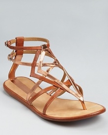 Sigerson Morrison Sandals - Green Flat