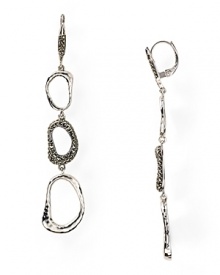 Judith Jack Silver Sea Drop Earrings