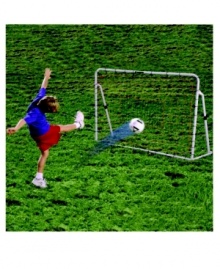 Help them get their kicks with this Franklin soccer rebounder. The exclusive design adjusts to return balls at all kinds of angles! Help them get their kicks with this Franklin soccer rebounder. The exclusive design adjusts to return balls at all kinds of angles!