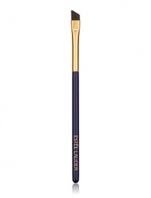 Line and define with precision. Angled tip makes applying brow powder and liquid or gel eyeliner a breeze. See an even line every time. This brush can also be used to line eyes with powder eyeshadow: press brush tip into shadow, then press into lashline. All Estée Lauder brushes are composed of the finest quality materials and are designed to ensure the highest level of makeup artistry. Line and define with precision. Angled tip makes applying brow powder and liquid or gel eyeliner a breeze. See an even line every time. This brush can also be used to line eyes with powder eyeshadow: press brush tip into shadow, then press into lashline. All Estée Lauder brushes are composed of the finest quality materials and are designed to ensure the highest level of makeup artistry.