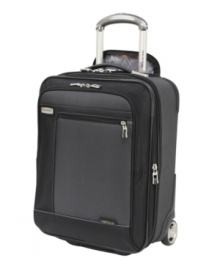 Super light and super strong, an unbeatable combo makes this first-class flier a must-have for any seasoned traveler. The durable flex-frame bounces back after impact, keeping your belongings safe inside, while the international carry-on size whisks packs in the perfect amount for hassle-free trips through securities and terminals. Limited lifetime warranty. Super light and super strong, an unbeatable combo makes this first-class flier a must-have for any seasoned traveler. The durable flex-frame bounces back after impact, keeping your belongings safe inside, while the international carry-on size whisks packs in the perfect amount for hassle-free trips through securities and terminals. Limited lifetime warranty.