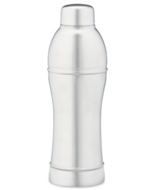A bartender's new best friend. Sleek and modern, Gorham's Bullet cocktail shaker ups the ante on any drink, blending all the ingredients with the polish of a professional. A bartender's new best friend. Sleek and modern, Gorham's Bullet cocktail shaker ups the ante on any drink, blending all the ingredients with the polish of a professional.