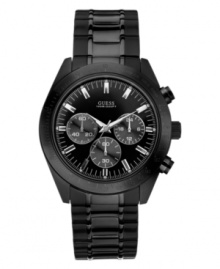 Get in touch with your dark side with an ultra-modern watch by GUESS. Get in touch with your dark side with an ultra-modern watch by GUESS.