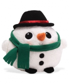 Like one big snowball, Gund's Jeepers Peepers snowman will melt your heart with an ultra-soft cuddly feel and lovable smile.