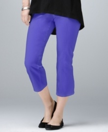 Style&co.'s cropped capris make everyday feel like a vacation! Pair them your favorite tees, tunics and tanks. Style&co.'s cropped capris make everyday feel like a vacation! Pair them your favorite tees, tunics and tanks.