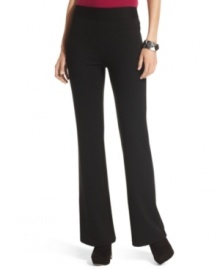 INC's petite pants have the comfort of leggings with the chic bootcut styling you love. Perfect for the work week or the weekend! INC's petite pants have the comfort of leggings with the chic bootcut styling you love. Perfect for the work week or the weekend!