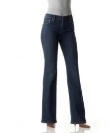 The Levi's petite jeans you know you'll look good in, complete with a slimming tummy panel. The Levi's petite jeans you know you'll look good in, complete with a slimming tummy panel.