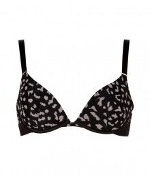 Serve up sexy style in this animal print-covered balconette bra from Stella McCartney - Molded full cups, underwire, adjustable straps, all-over animal print - Perfect under any outfit or paired with a matching bra for stylish lounging Serve up sexy style in this animal print-covered balconette bra from Stella McCartney - Molded full cups, underwire, adjustable straps, all-over animal print - Perfect under any outfit or paired with a matching bra for stylish lounging