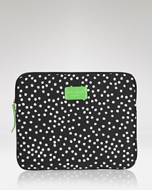 Give your gadget the designer treatment. kate spade new york's spot-splashed iPad sleeve is designed for maximum practicality with a twinge of whimsy. Give your gadget the designer treatment. kate spade new york's spot-splashed iPad sleeve is designed for maximum practicality with a twinge of whimsy.